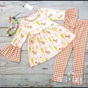 NWT Pete+Lucy Fun on the Farm Pant Sets
